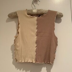 BAILEY ROSE two color tank